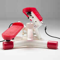 Swing Stepper Fitness Cardio MS500 Ivoire rosa