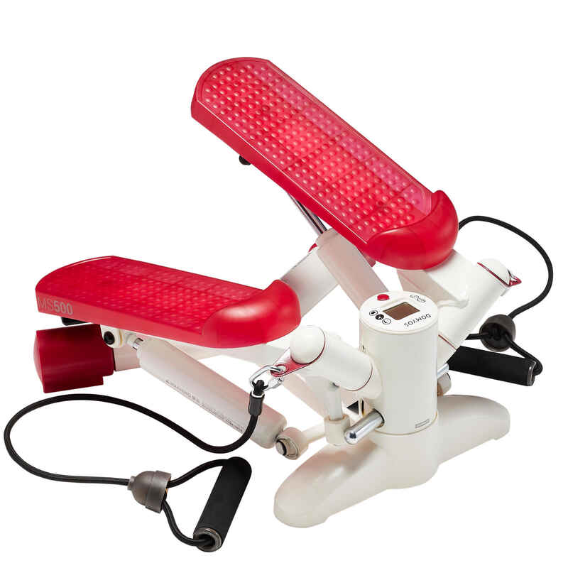 Swing Stepper Fitness Cardio MS500 Ivoire rosa