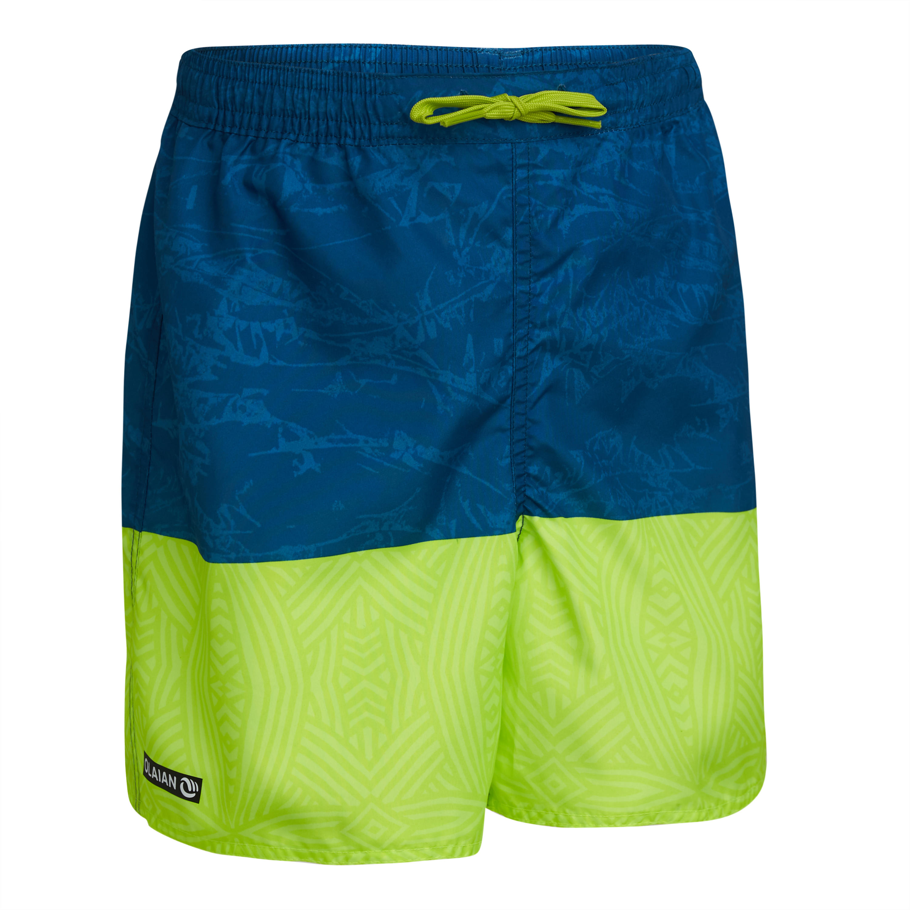 swimming shorts 100 - blue/green 1/9