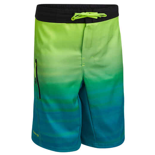 
      Chlapčenské plážové šortky 500L Tween Offshore zelené
  