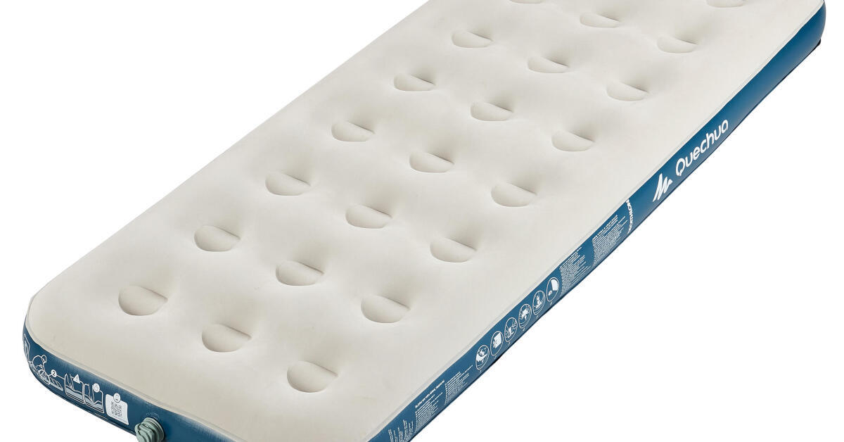 how to deflate decathlon mattress