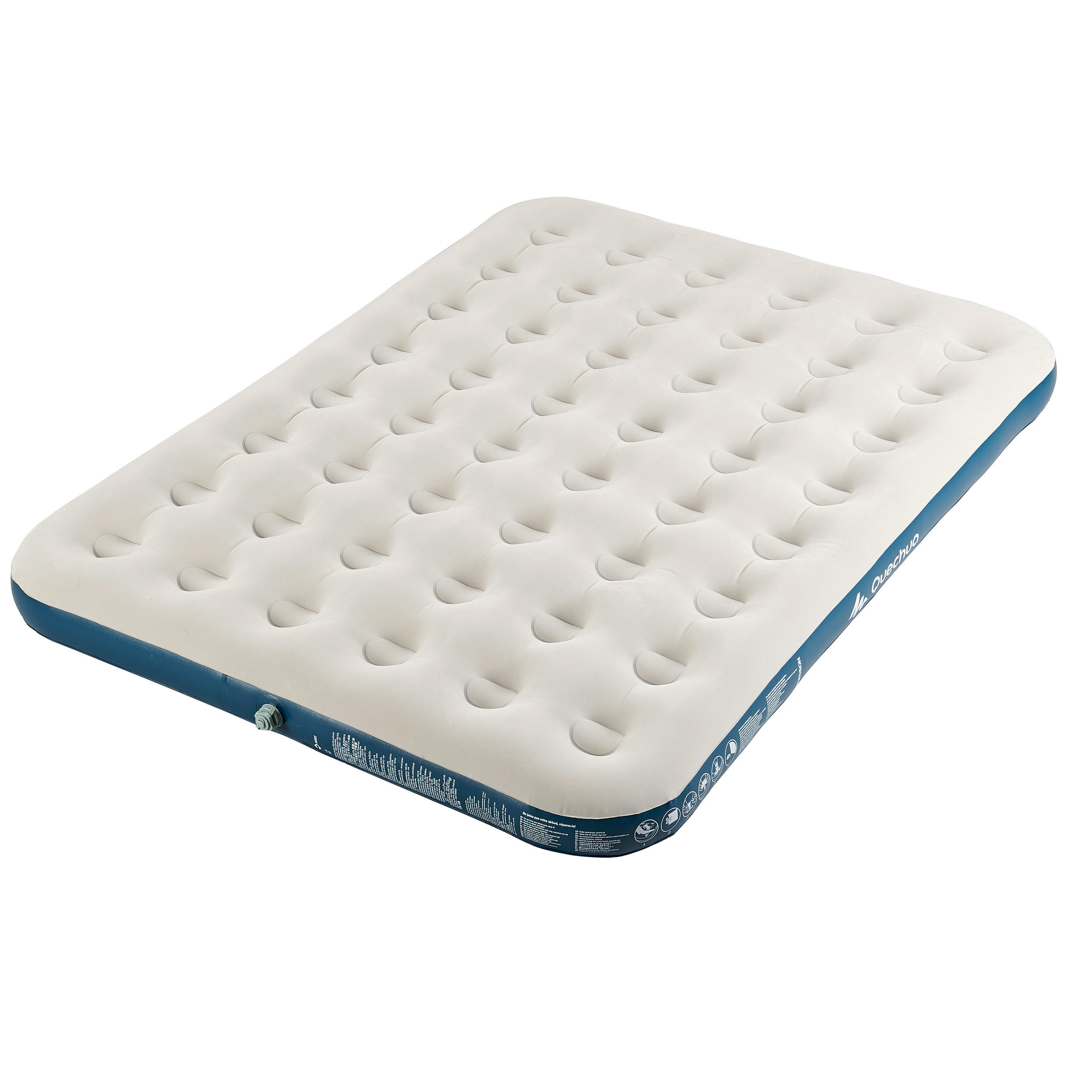 Matelas de camping gonflable 2 personnes - Air Basic 190 x 140 cm - QUECHUA