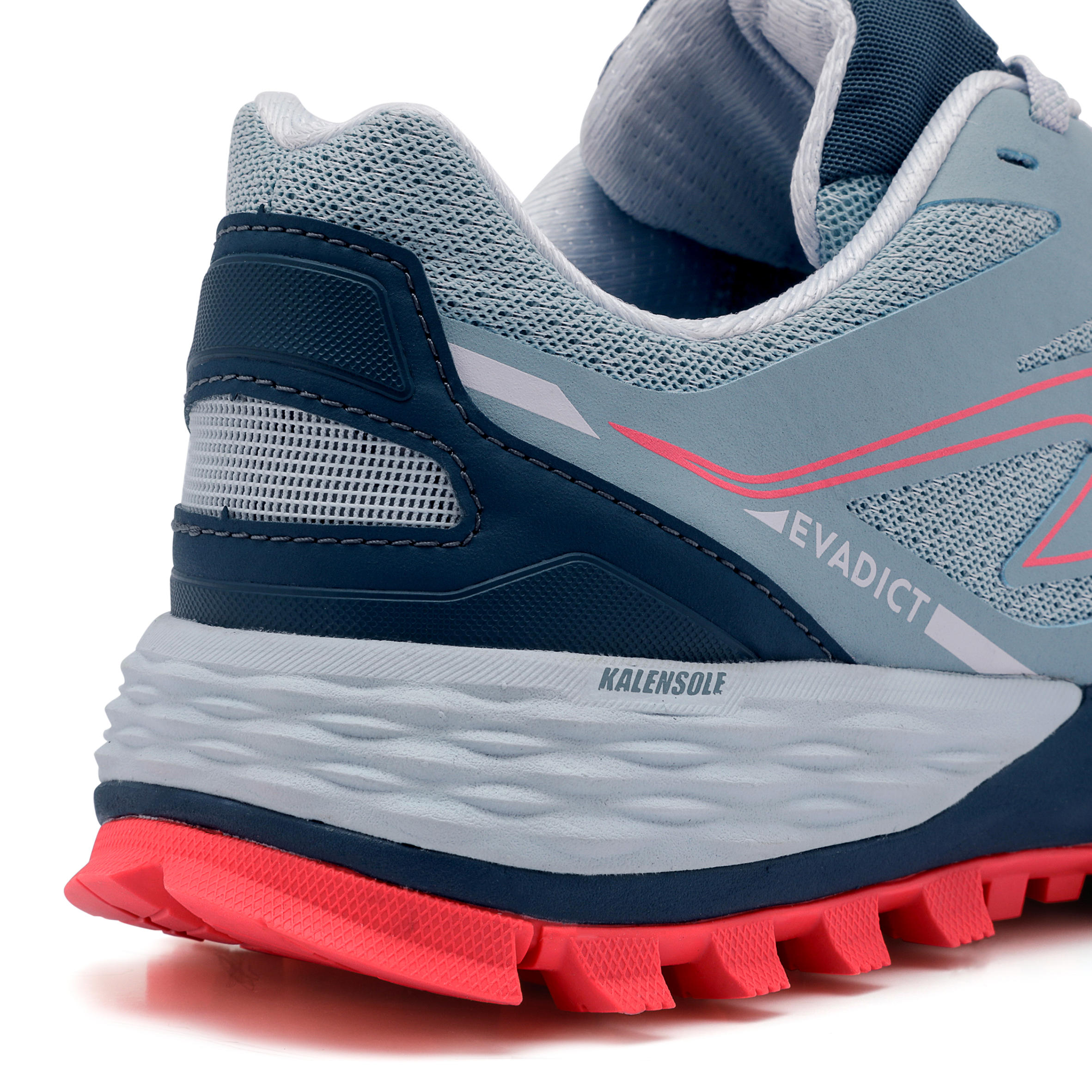 MT2 WOMEN'S TRAIL RUNNING SHOES - LIGHT BLUE/PINK 12/16