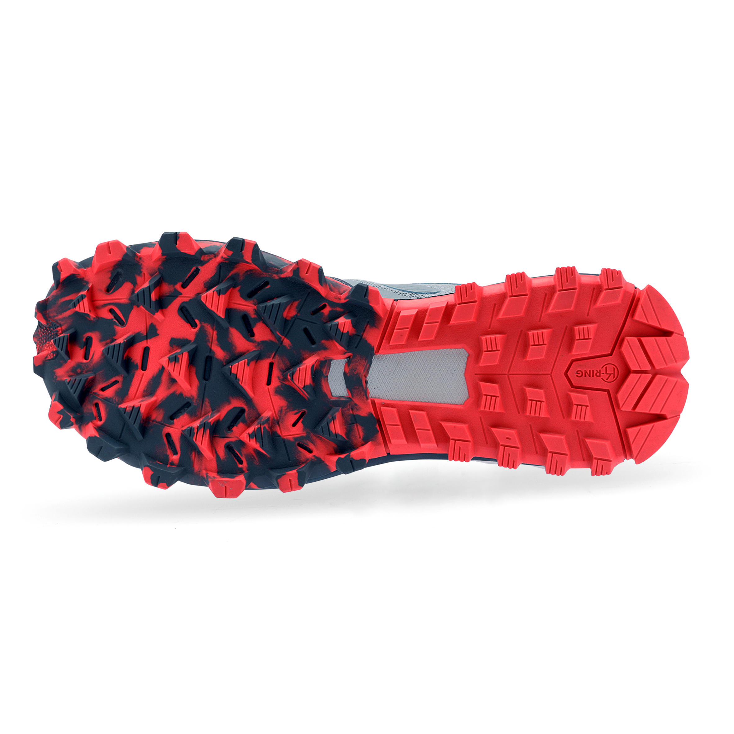 MT2 WOMEN'S TRAIL RUNNING SHOES - LIGHT BLUE/PINK 9/16