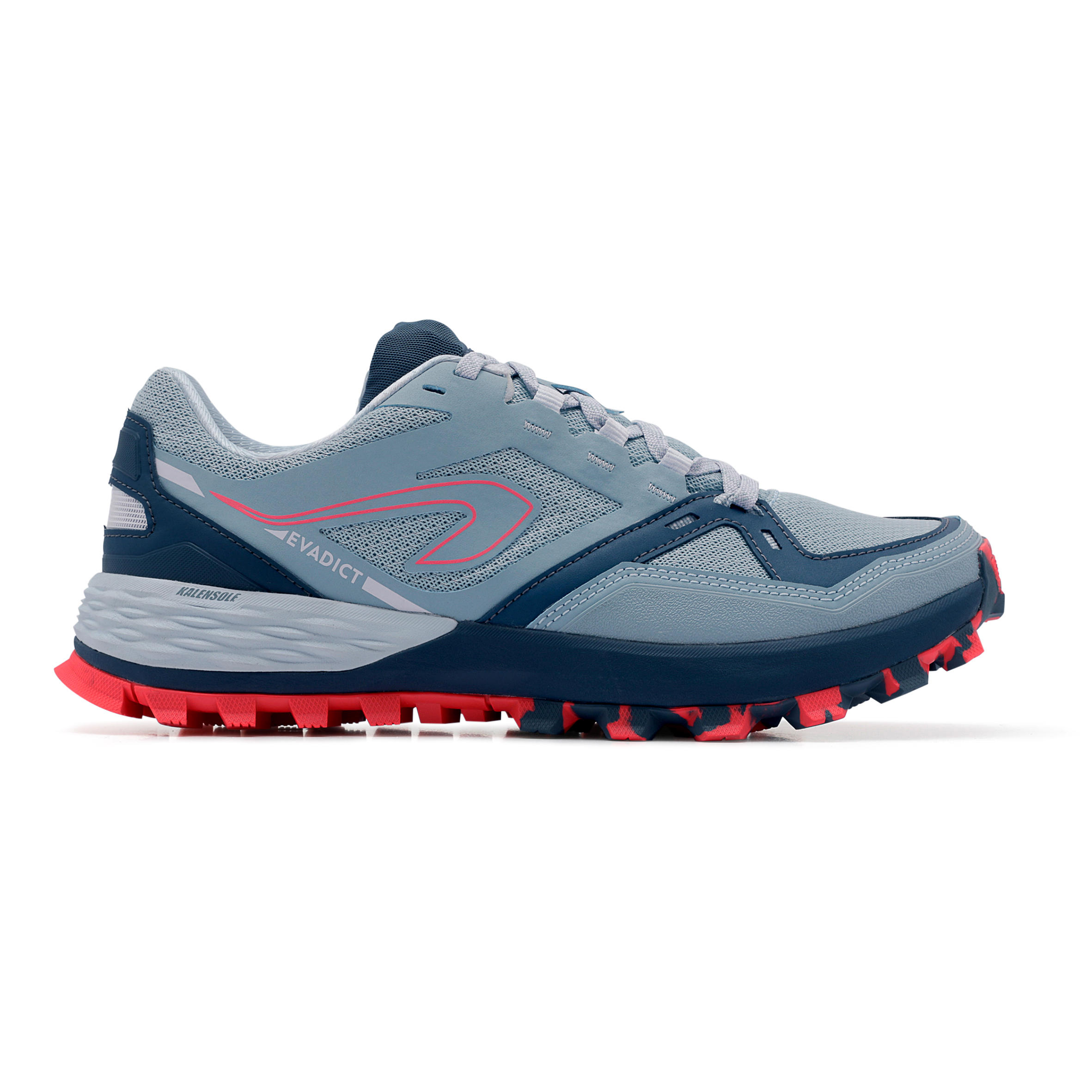 MT2 WOMEN'S TRAIL RUNNING SHOES - LIGHT BLUE/PINK 2/16
