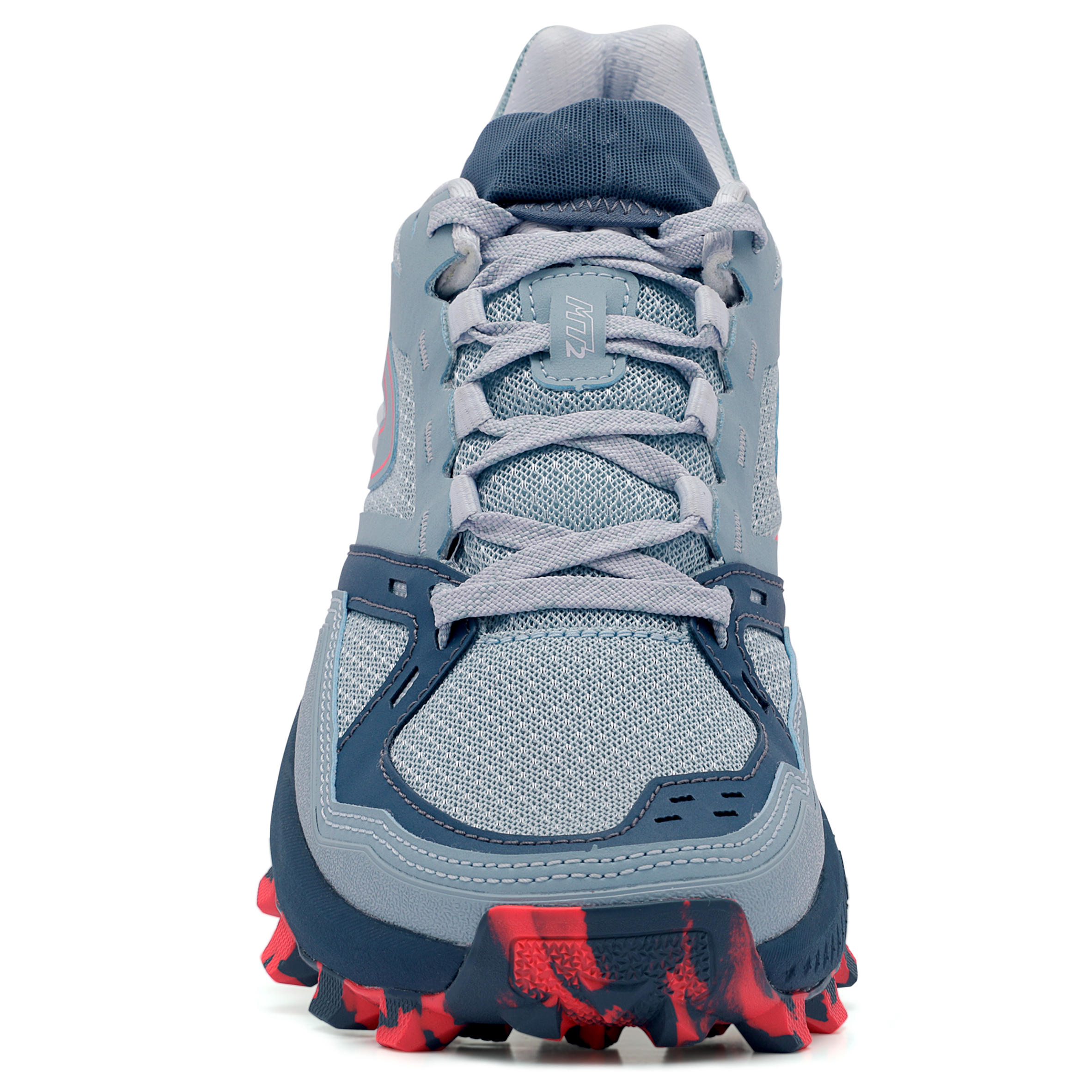 MT2 WOMEN'S TRAIL RUNNING SHOES - LIGHT BLUE/PINK 5/16