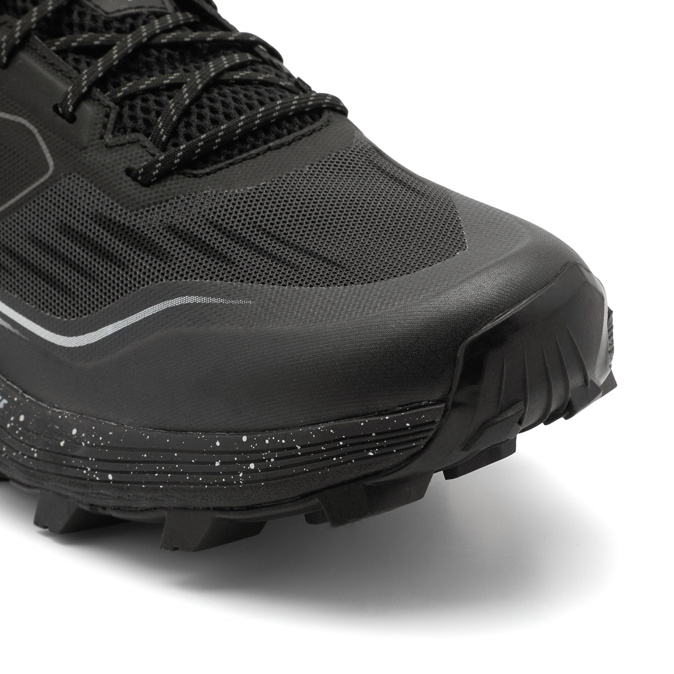 MEN'S RACE ULTRA TRAIL RUNNING SHOES - BLACK/WHITE 12/18