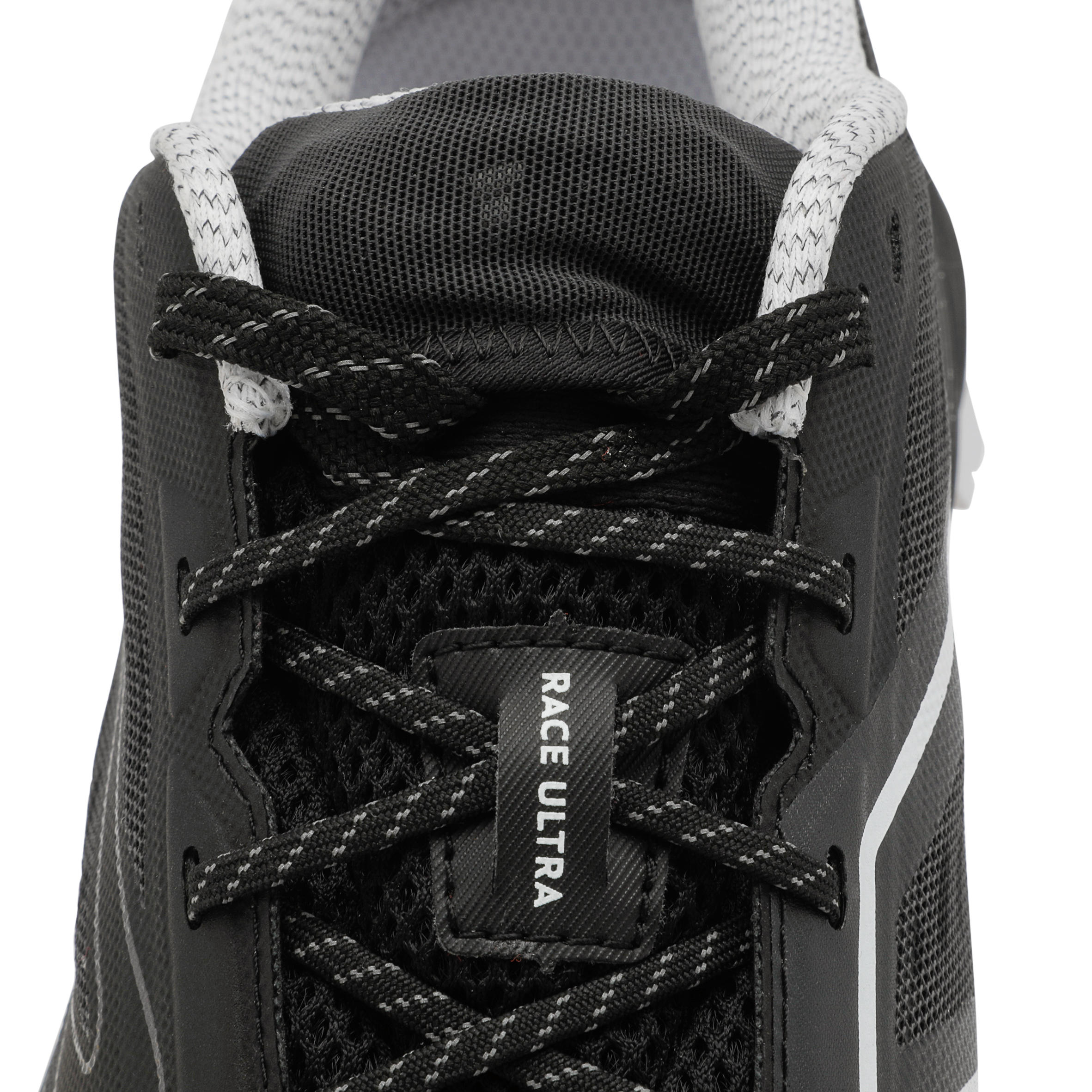MEN'S RACE ULTRA TRAIL RUNNING SHOES - BLACK/WHITE 11/18