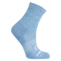 Kids' High Tennis Socks Tri-Pack RS 160 - Heathered Blue