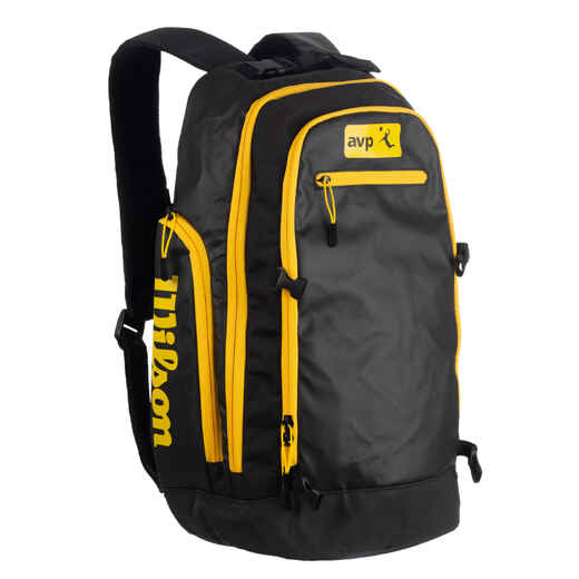 
      Beach Volleyball Backpack - Black/Yellow
  