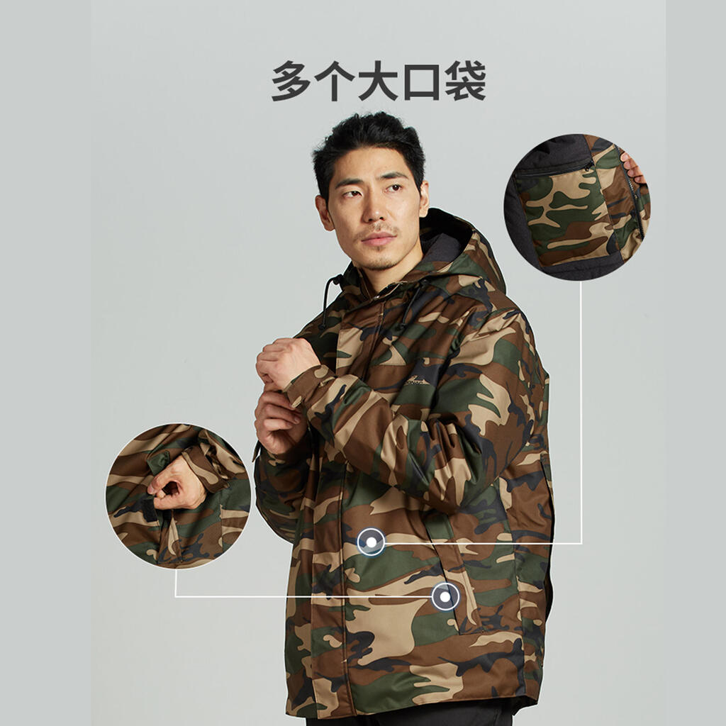 HUNTING WARM WPROOF JACKET 100 BLACK