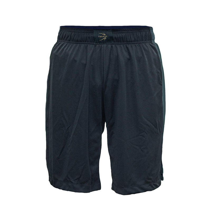 SH500 Basketball Shorts Navy Blue / Grey