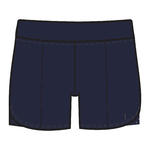 Domyos Damesshort 520 voor gym en stretching gemêleerd