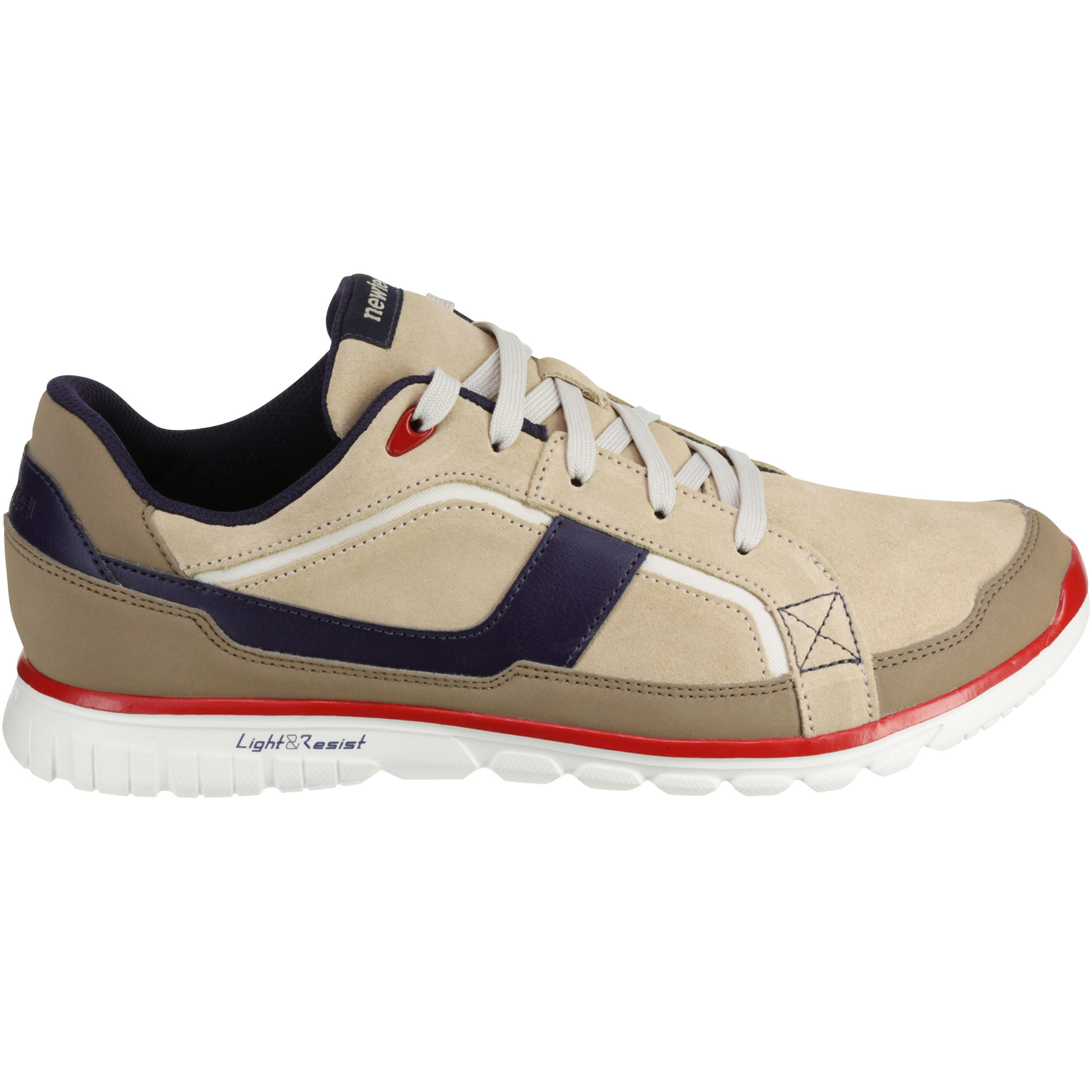 Fullwalk 540 men's active walking shoes - beige/navy blue 3/10