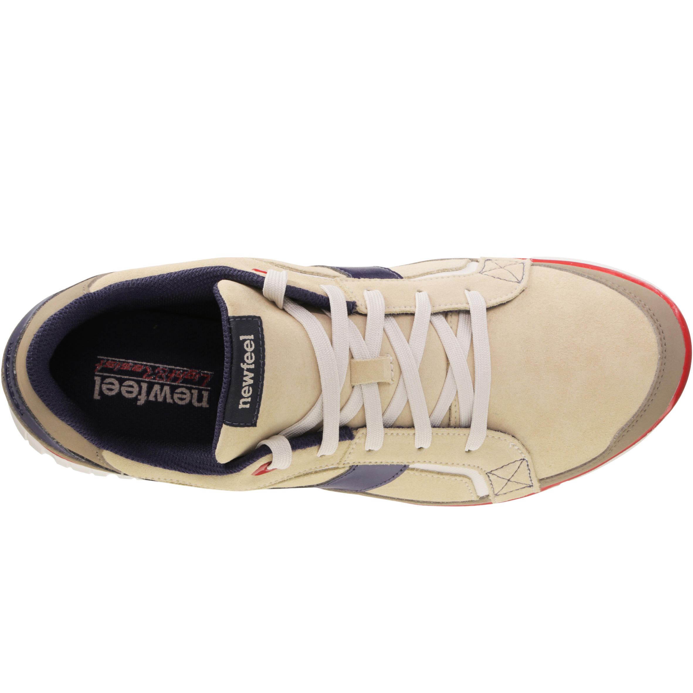 Fullwalk 540 men's active walking shoes - beige/navy blue 6/10