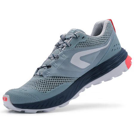 Chaussures de trail running pour femme TR bleu clair et rose