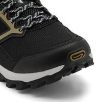 XT7 men's trail running shoes black and bronze