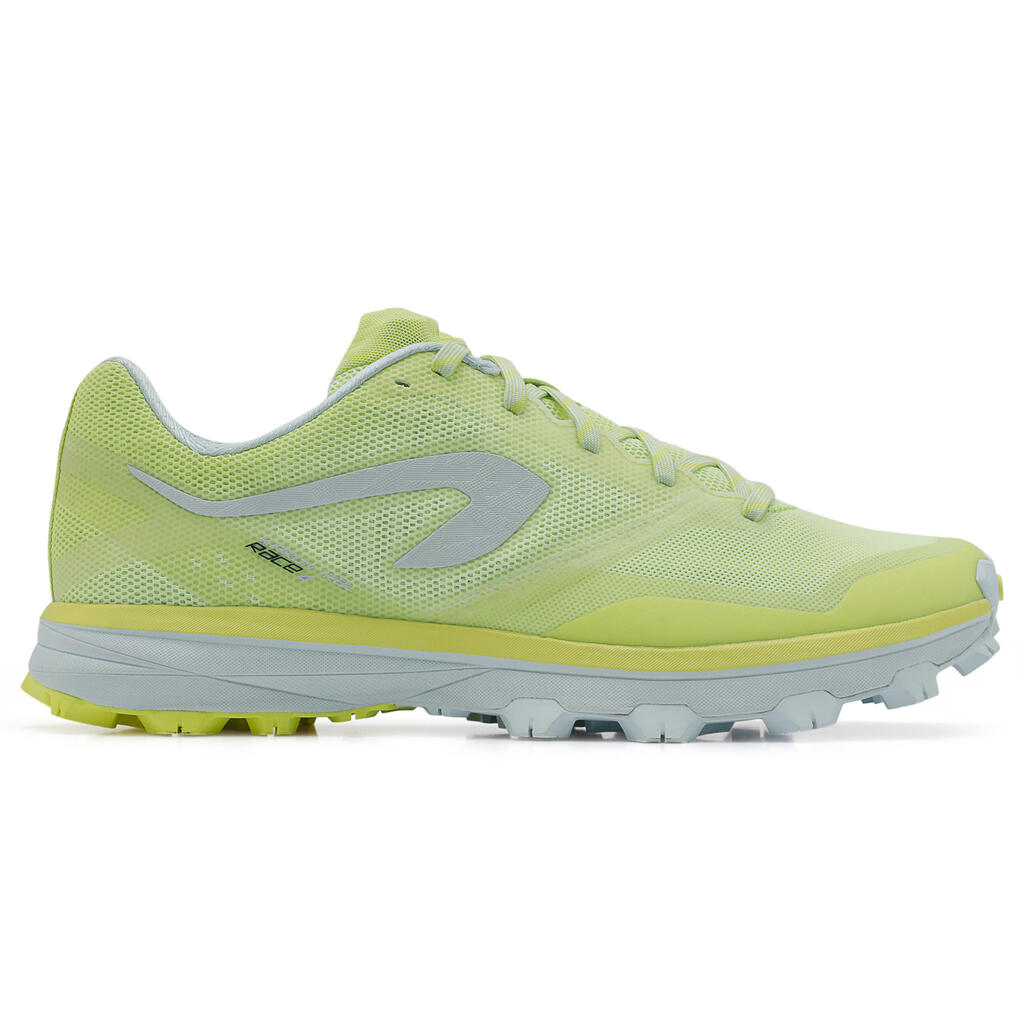 RACE 4 WOMEN'S TRAIL RUNNING SHOES - YELLOW/WHITE