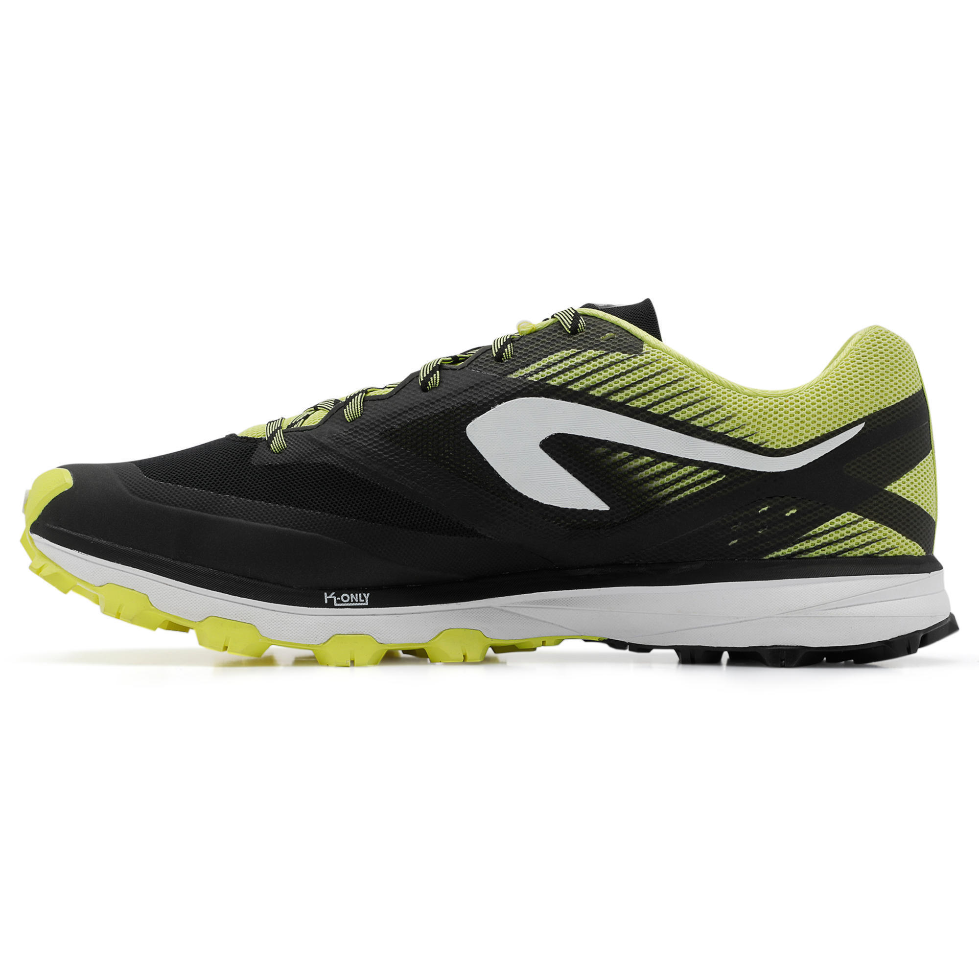 Chaussure trail running pour homme Race 4 noire jaune EVADICT | Decathlon