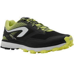 EVADICT Erkek Siyah Sarı Koşu Ayakkabısı / Arazi Koşusu - RACE 4