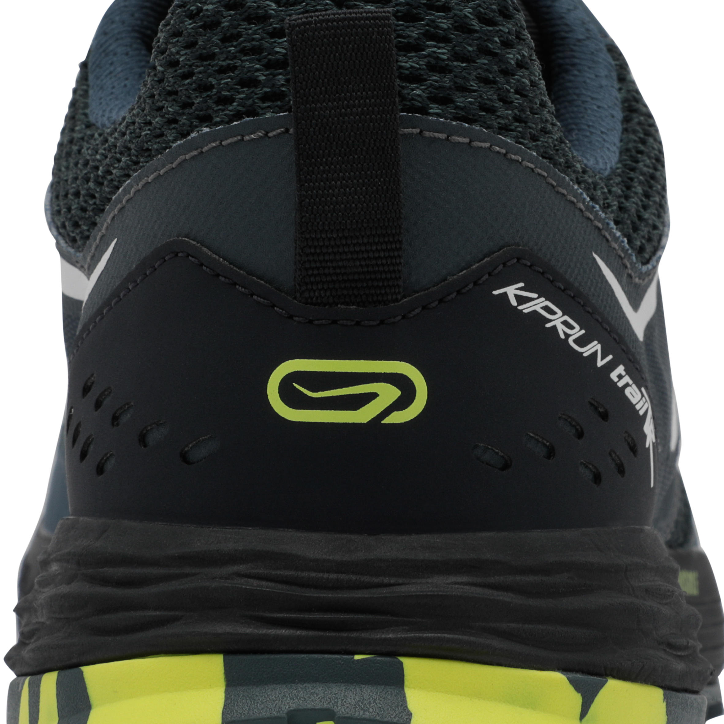 KIPRUN TR MEN'S TRAIL RUNNING SHOES - DARK BLUE/YELLOW 15/22