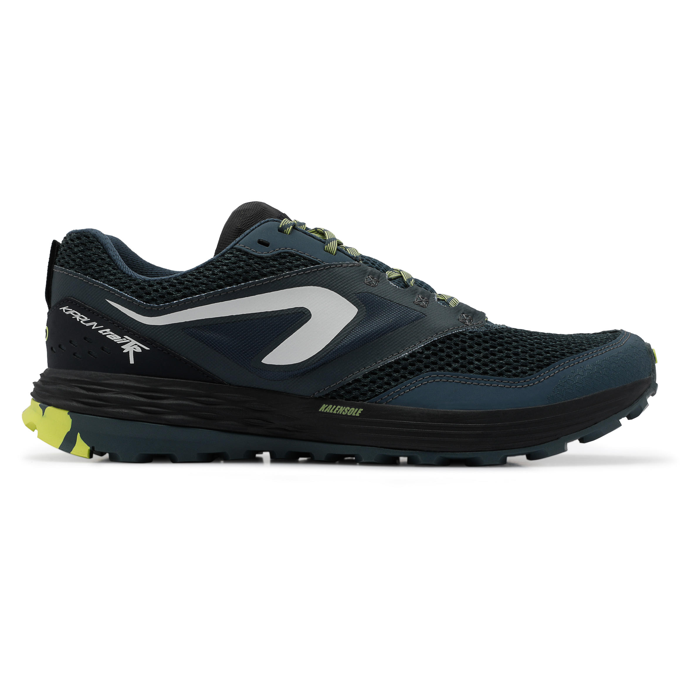 KIPRUN TR MEN'S TRAIL RUNNING SHOES - DARK BLUE/YELLOW 2/22