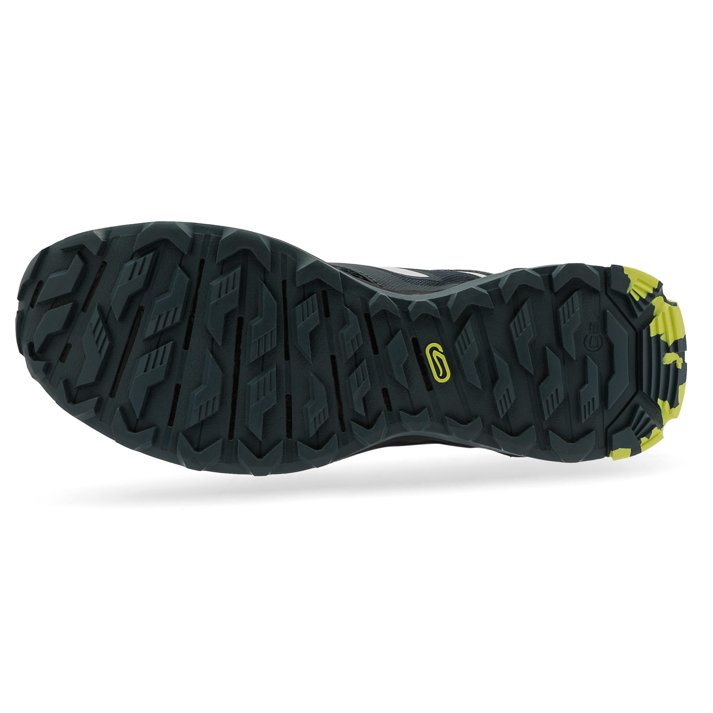 KIPRUN TR MEN'S TRAIL RUNNING SHOES - DARK BLUE/YELLOW 13/22