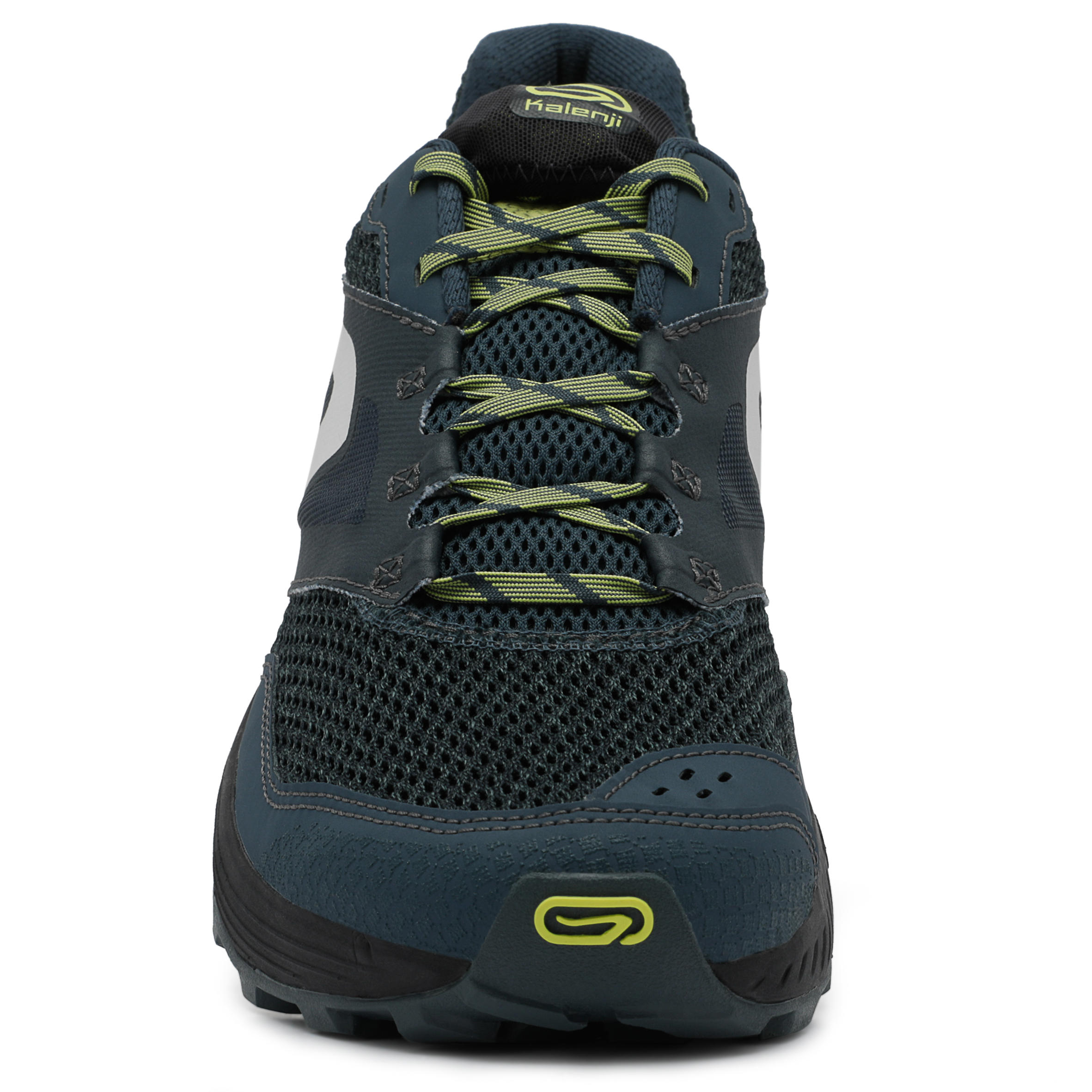 KIPRUN TR MEN'S TRAIL RUNNING SHOES - DARK BLUE/YELLOW 7/22