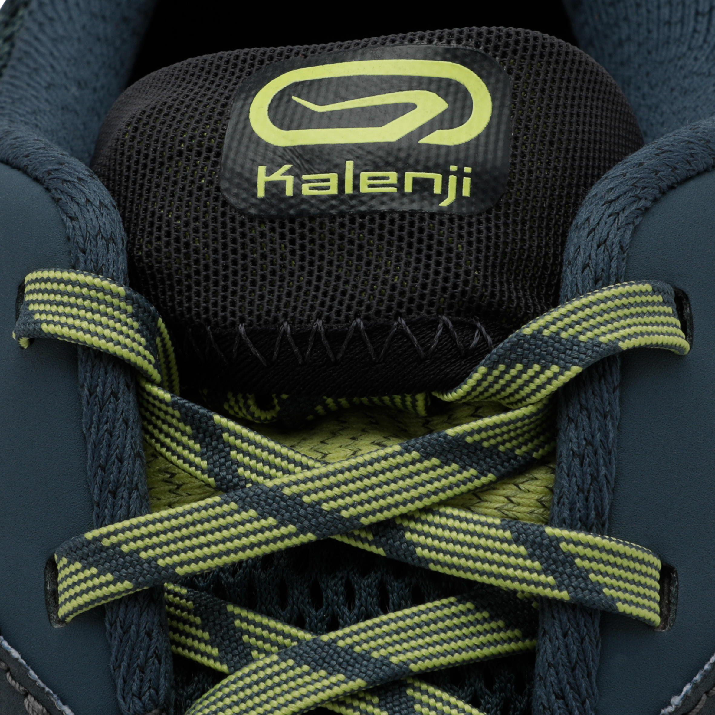 KIPRUN TR MEN'S TRAIL RUNNING SHOES - DARK BLUE/YELLOW 8/22