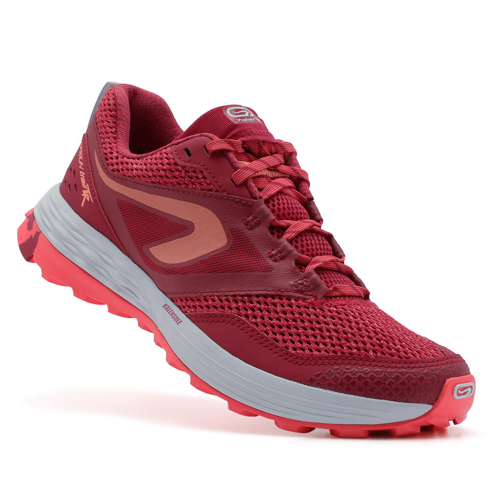 Chaussures de trail running pour femme TR rose et blanc