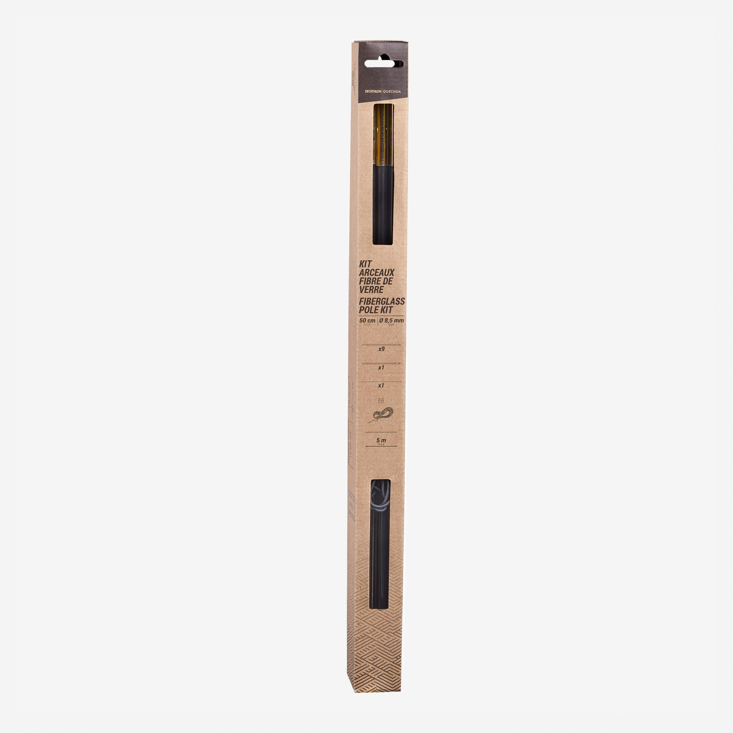 Zeltstangenset Fiberglas Durchmesser 8,5 mm - Decathlon
