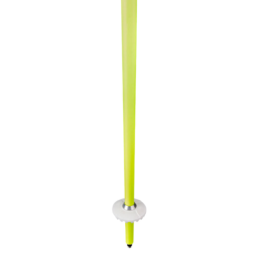 Special Slalom Racing Ski Poles 980 Neon Yellow