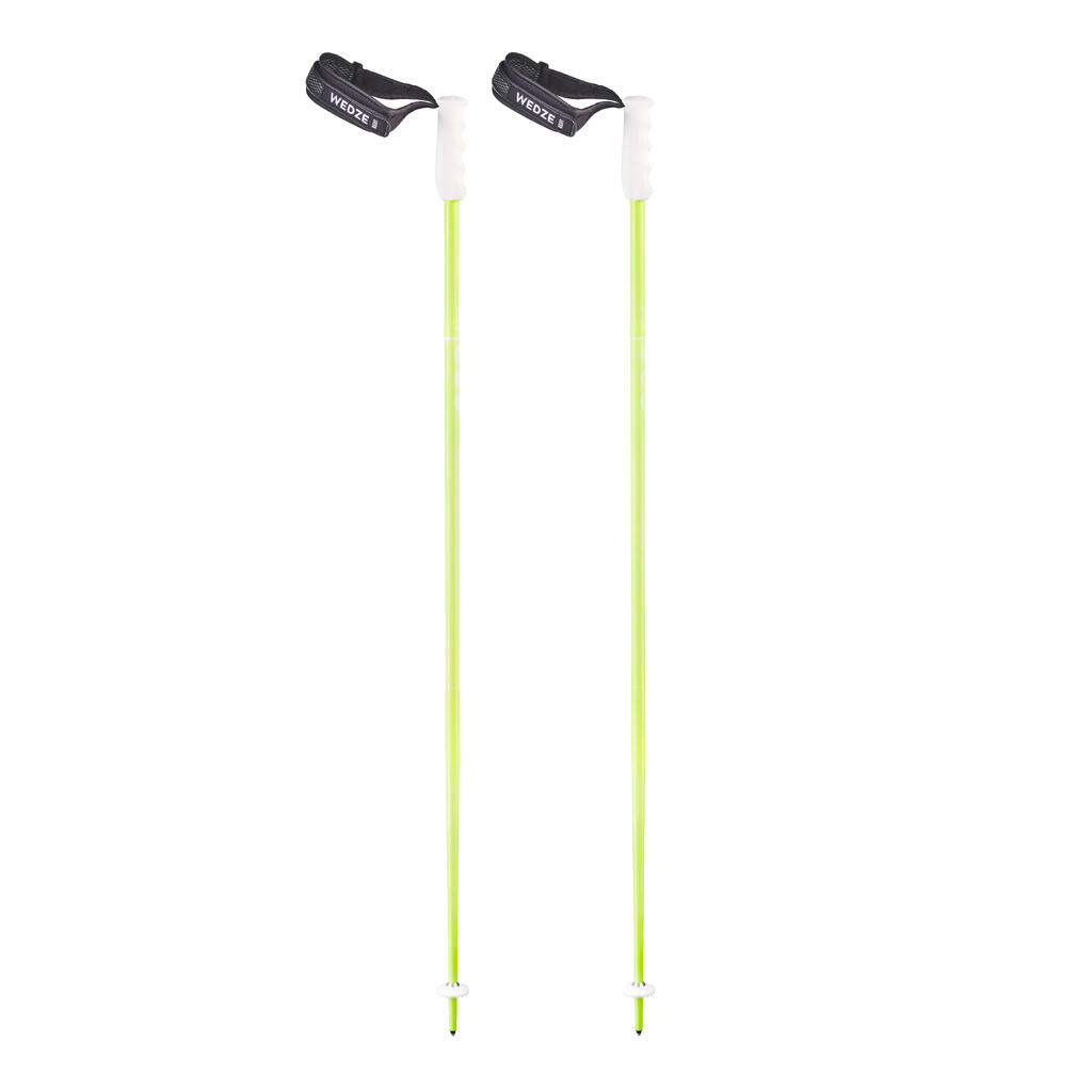 Special Slalom Racing Ski Poles 980 Neon Yellow