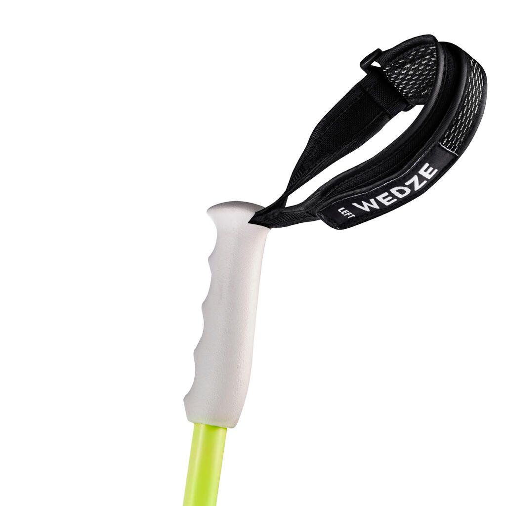 Special Slalom Racing Ski Poles 980 Neon Yellow