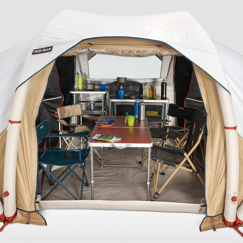 Colchón inflable de camping de 140 cm para dos personas Air Seconds Comfort  - Decathlon