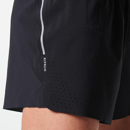 SHORT RUNNING FEMME LÉGER KIPRUN LIGHT NOIR pour les clubs et collectivités