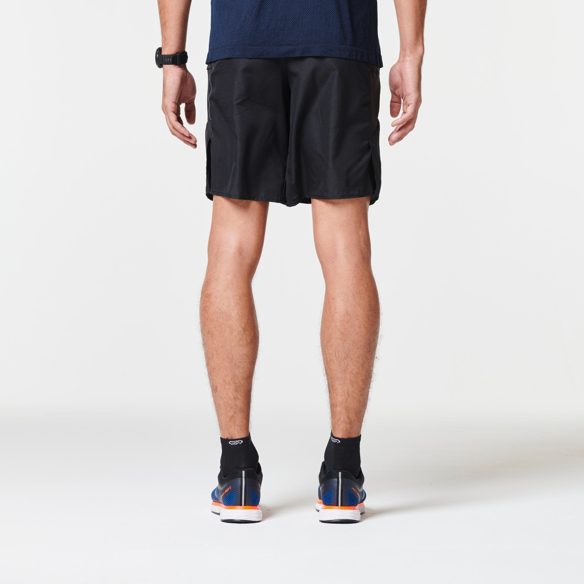 Pantaloncini running uomo MARATHON neri KIPRUN | DECATHLON