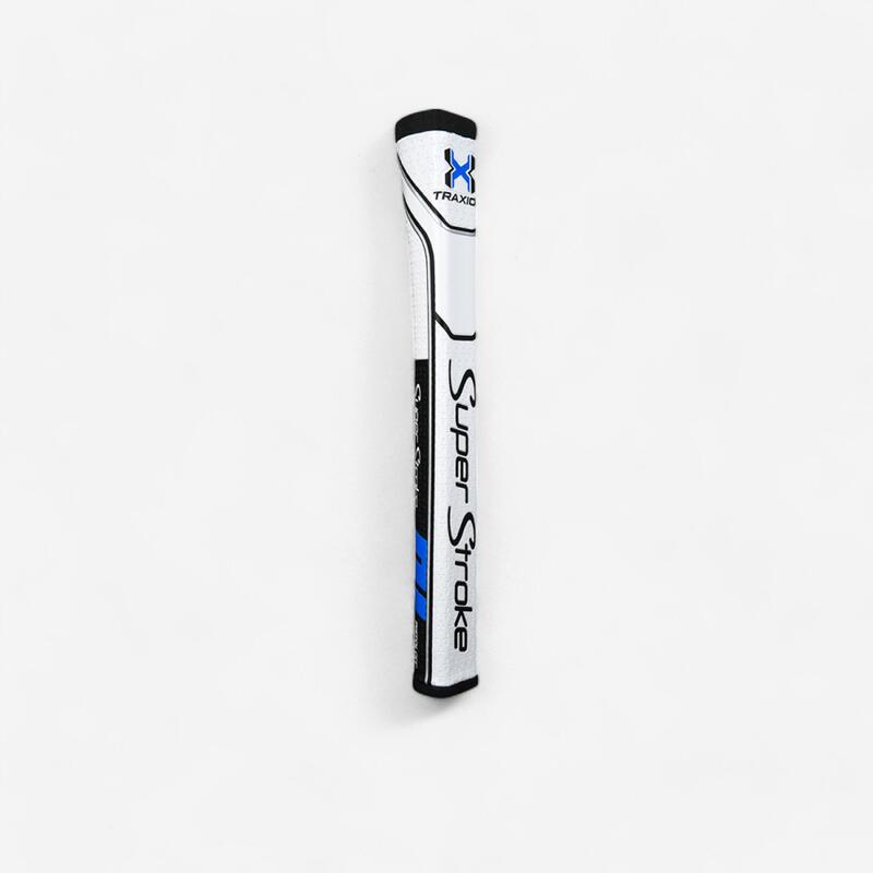 Golf putter grip Traxtion Pistol GT 2.0 wit