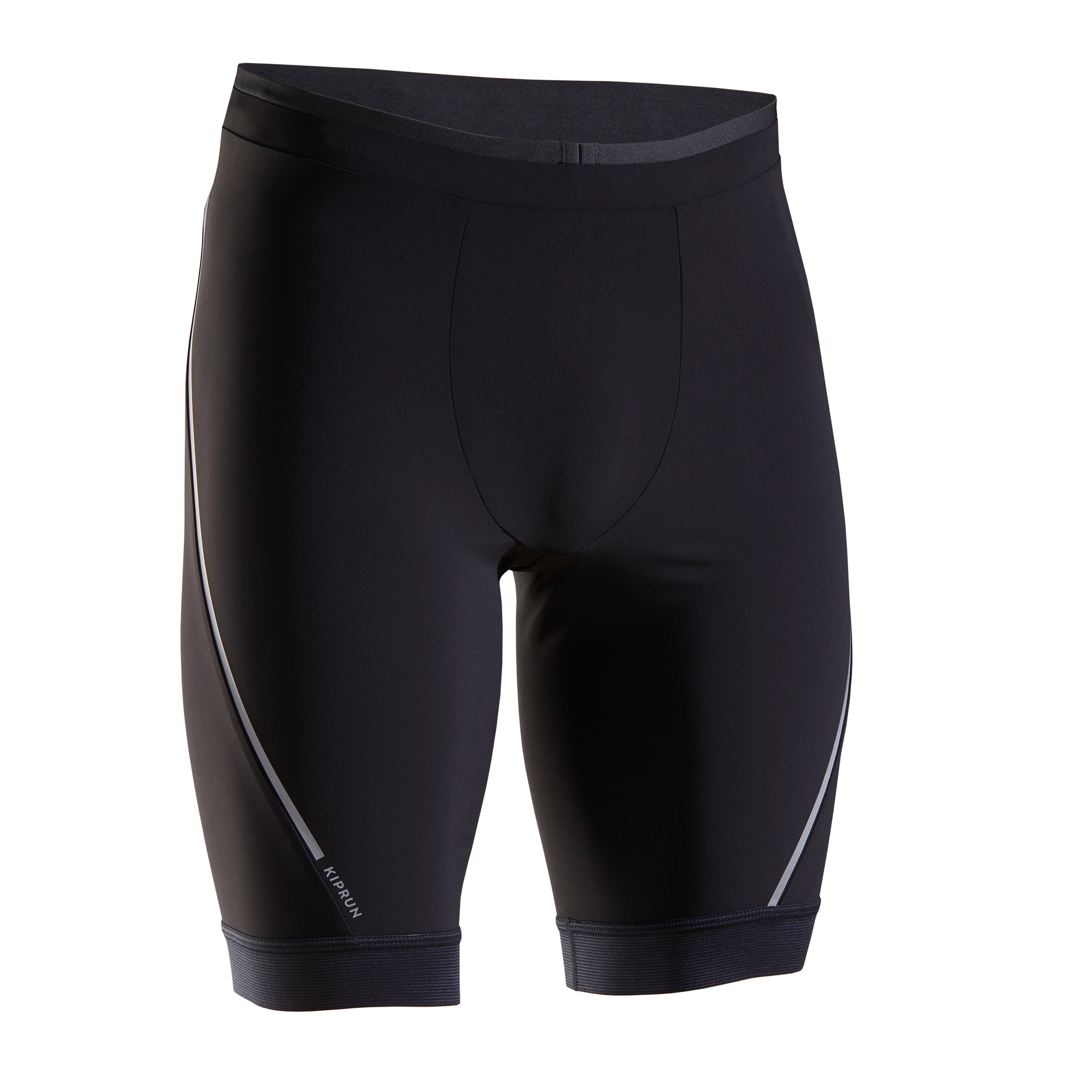KIPRUN MEN'S RUNNING TIGHT SHORTS BLACK