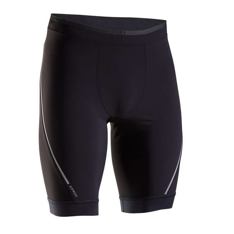 MAN WARM/MILD WEATHER RUNNING CLOTHES Clothing - KIPRUN MEN'S TIGHT RUN SHORTS KIPRUN - Bottoms