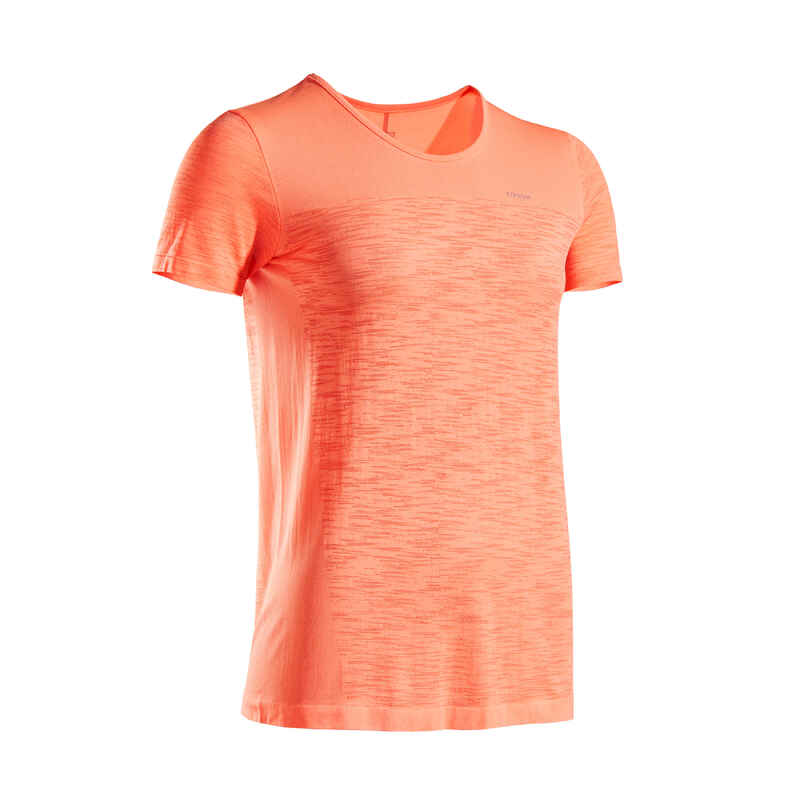 Laufshirt Kiprun Care Damen koralle Laufshirt Kiprun Care Damen koralle