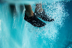 Chaussures Aquatiques Aquabike-Aquagym Aquadots noir