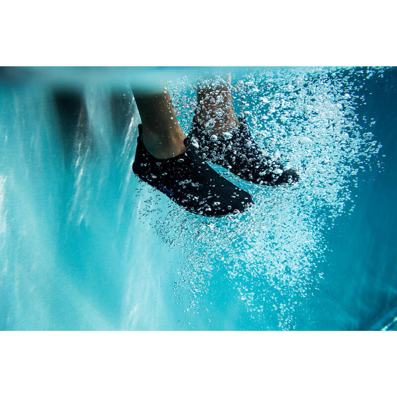 Aquaschuhe Aquadots Aqua-Cycling Aquagym schwarz