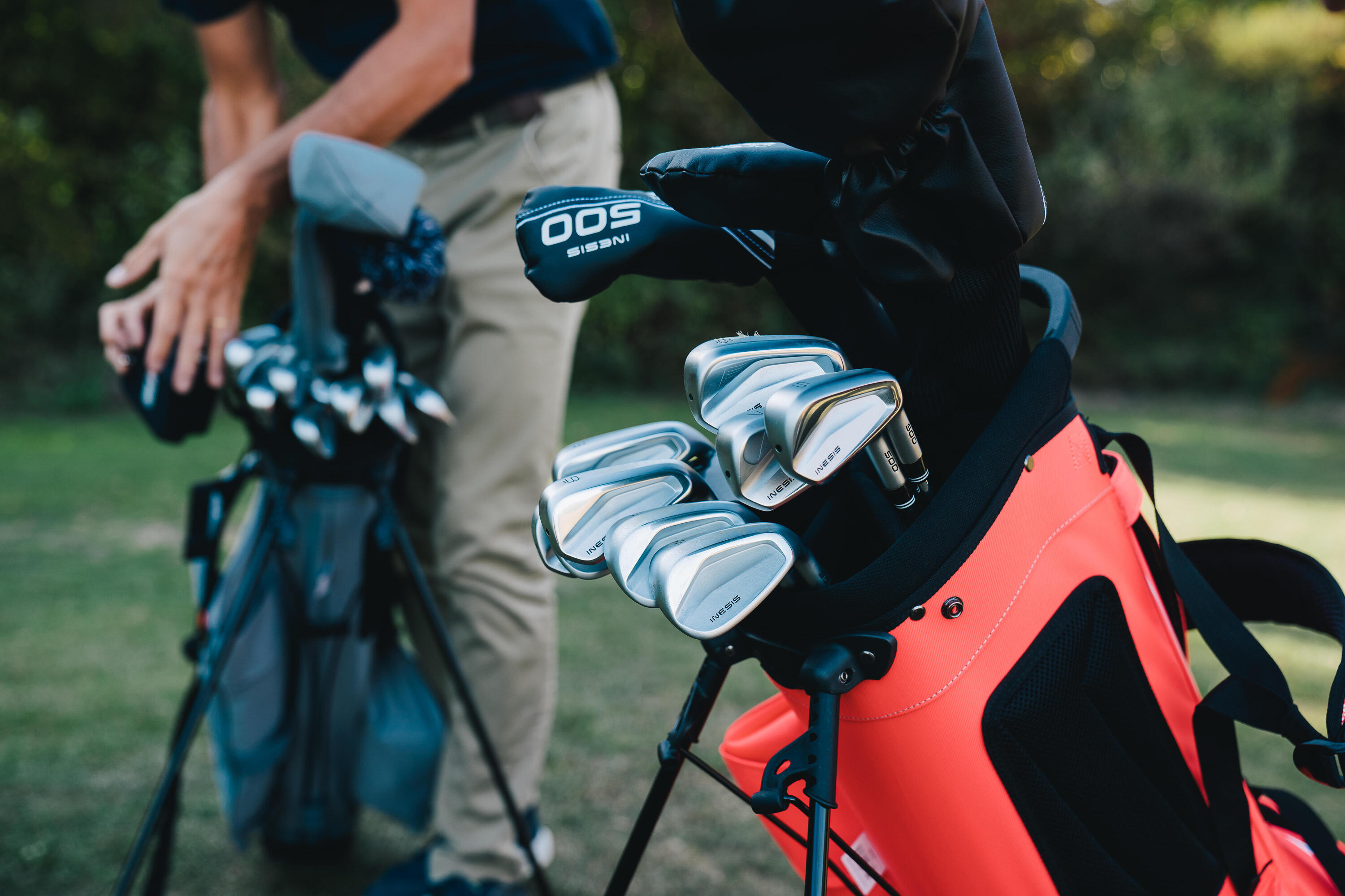 Set ijzers golf 500 rechtshandig maat 1 en gemiddelde snelheid 11/12