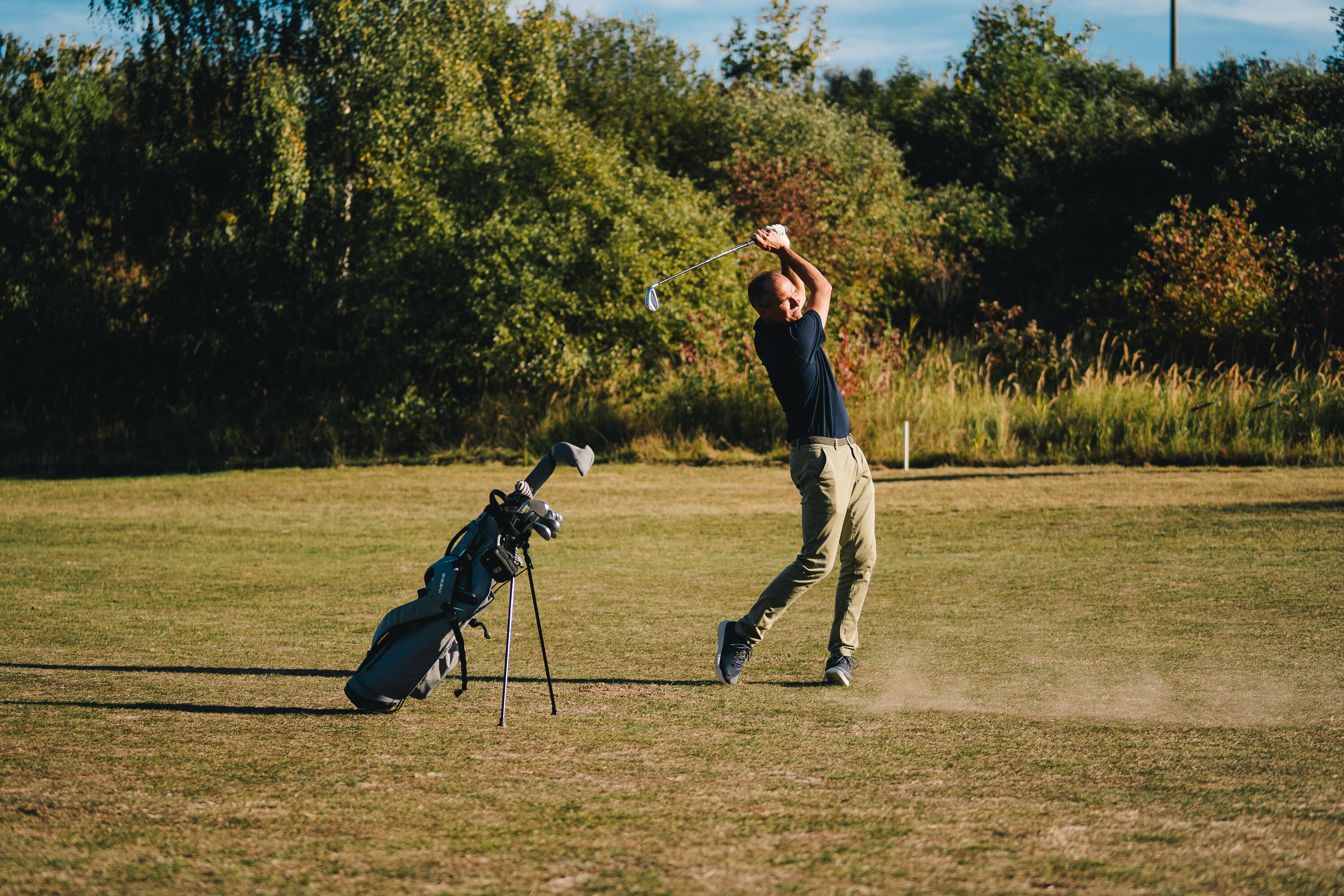 Set ijzers golf 500 rechtshandig maat 1 en gemiddelde snelheid 12/12