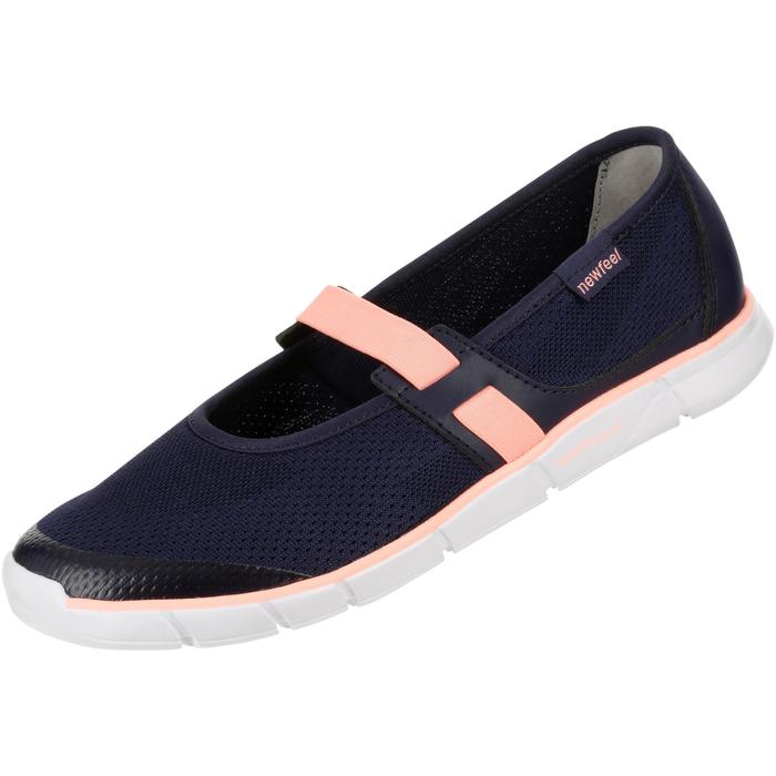 Soft 520 Women's Fitness Walking Ballerina Pumps - Purple/Pink - Decathlon