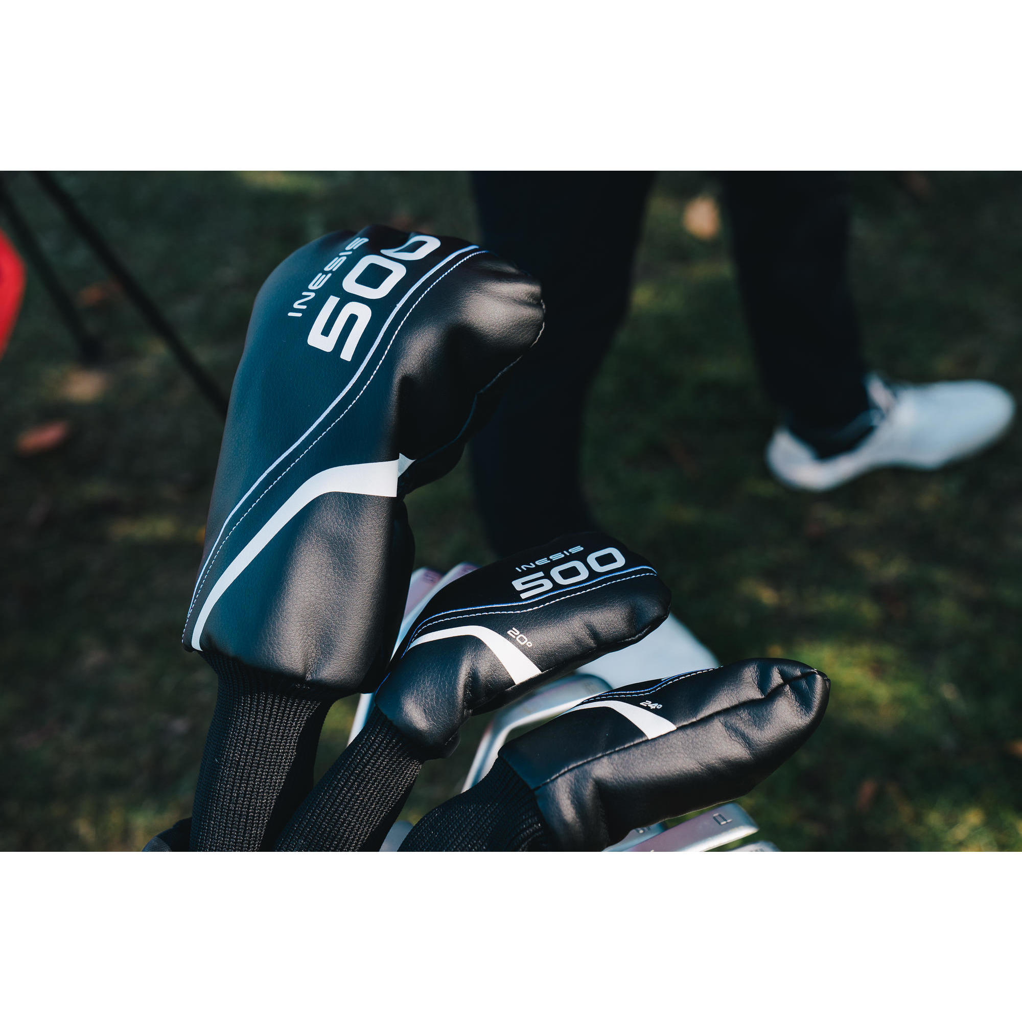 Right-handed golf driver size 2 slow speed - INESIS 500