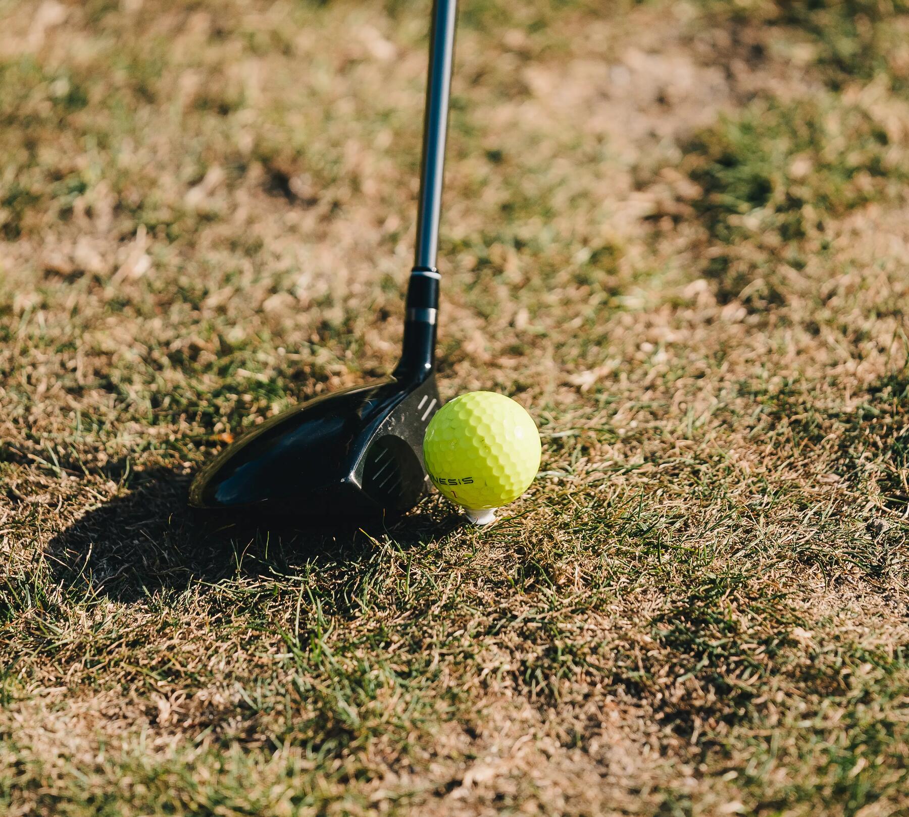 Hoe plant je een golftee in de grond?