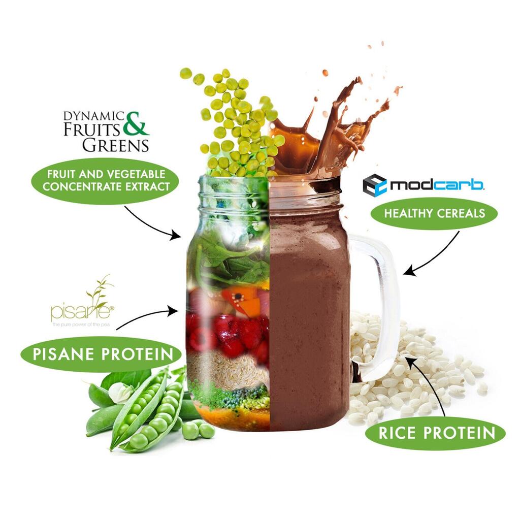 WEIDER Proteinpulver Vegan 750 g Schokolade