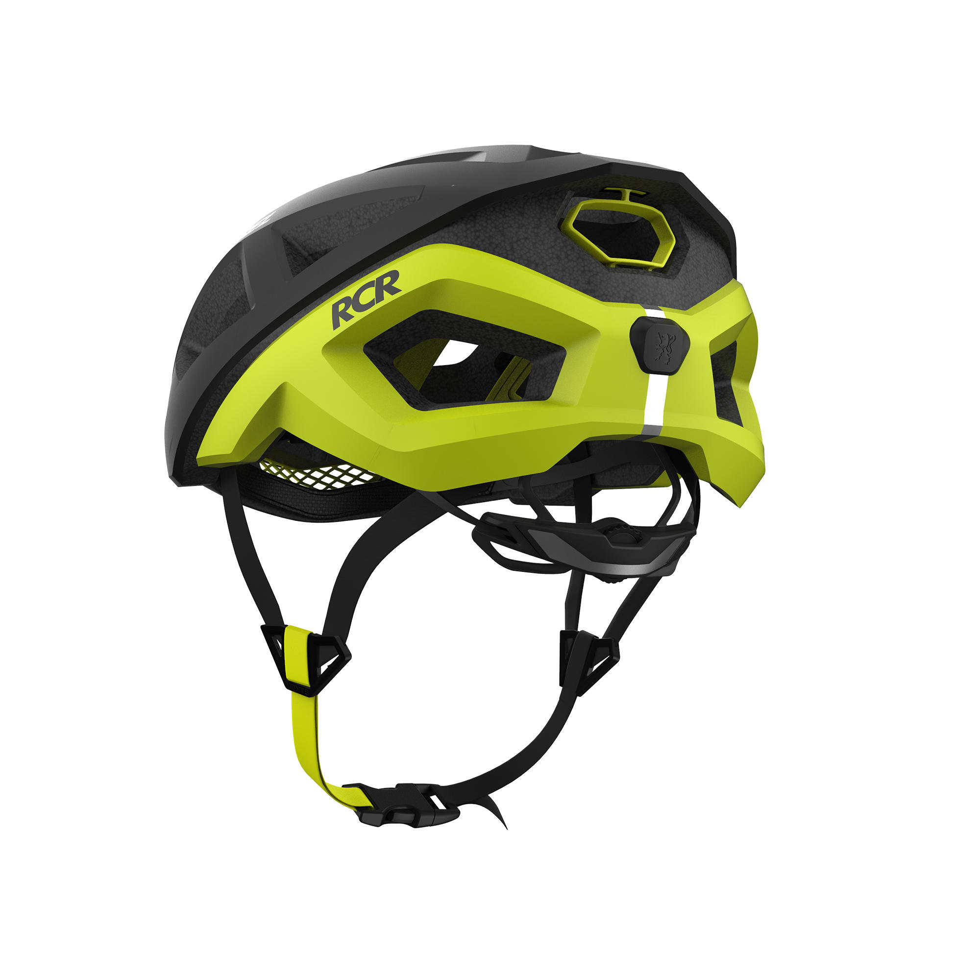 Road Cycling Helmet Aerofit 900 - Black/Yellow 2/12